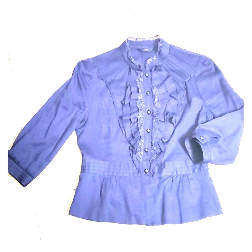 Dark purple blouse